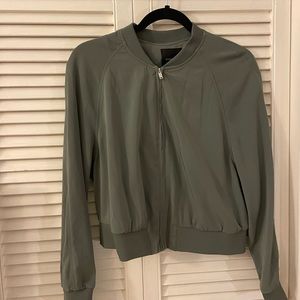 Dynamite silk bomber jacket